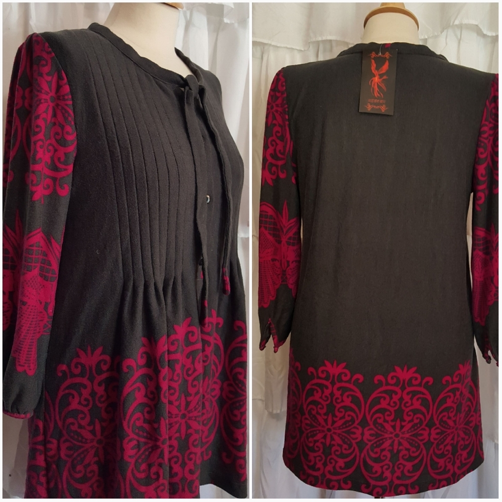 NWT Reborn Tunic Top